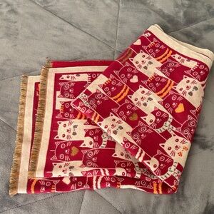 Super soft cat scarf